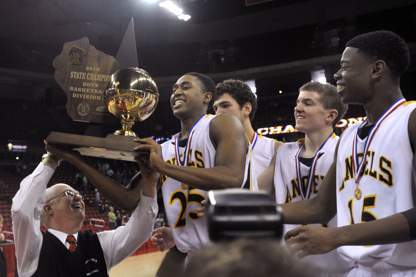 Another trophy for Coach Letsch, 2010